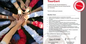 Read more about the article We received the TourCert International Certification